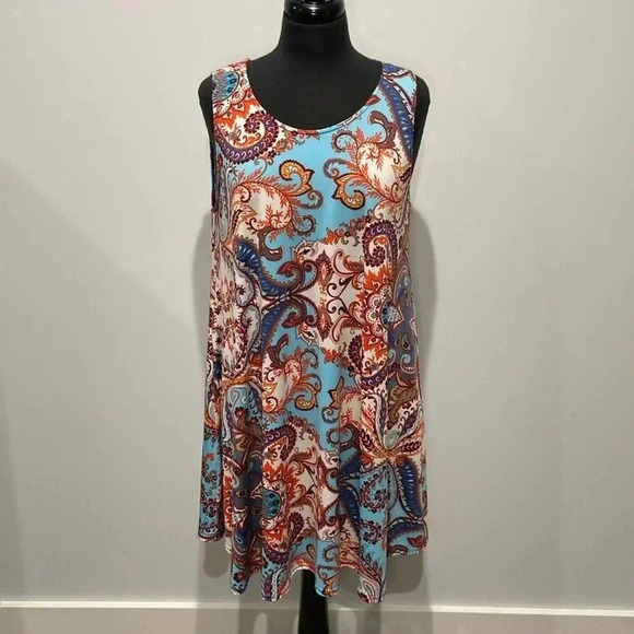 gilmour Dresses & Skirts - Gilmour | Paisley  Tank Top Dress